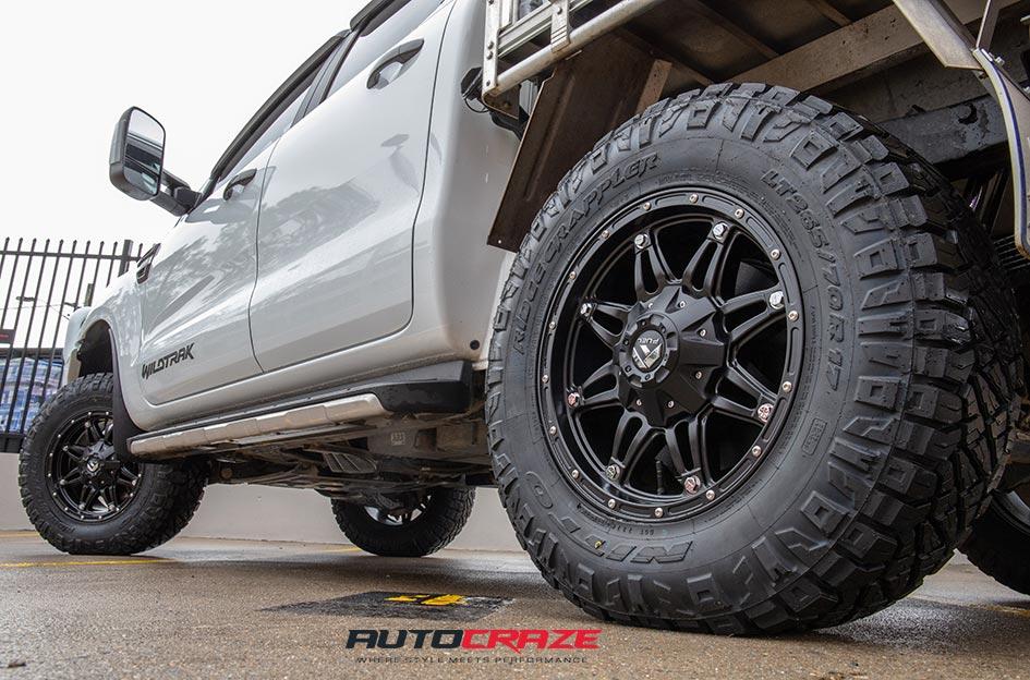 FORD RANGER HOSTAGE MATTE BLACK